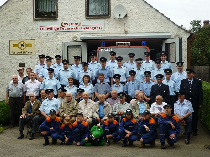 Unsere Wehr zum 85-jährigen Jubiläum 2010